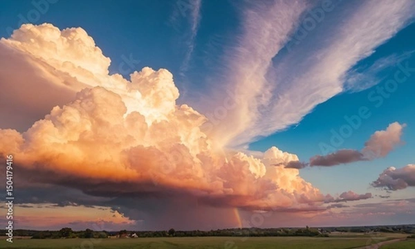 Obraz 노을 붉은노을 멋진하늘
