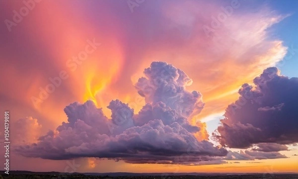 Obraz 노을 붉은노을 멋진하늘