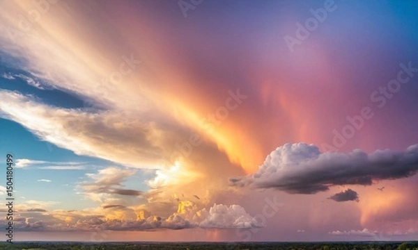 Obraz 노을 붉은노을 멋진하늘