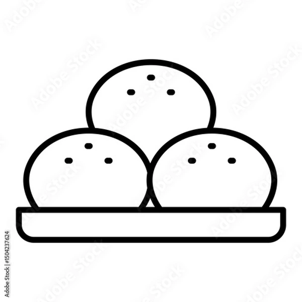 Obraz Dough Icon