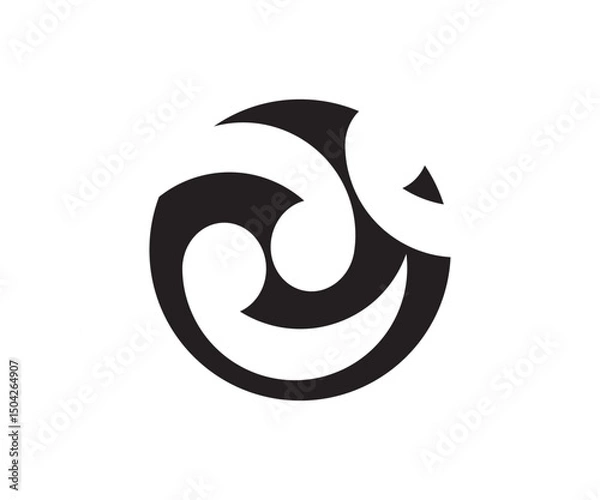 Fototapeta abstract logo design