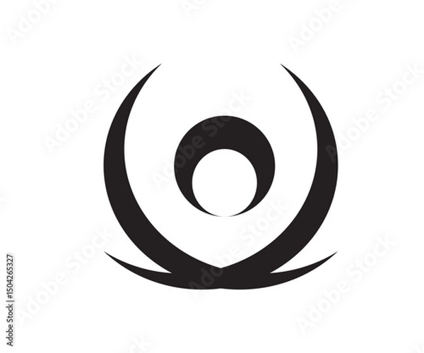 Fototapeta human eye icon