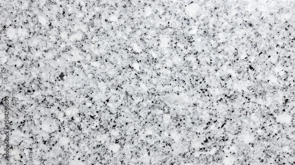 Obraz Speckled White Granite Surface with Subtle Gray Flecks