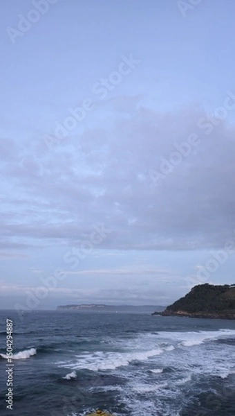 Fototapeta waves on the beach