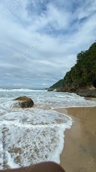 Fototapeta beach and rocks
