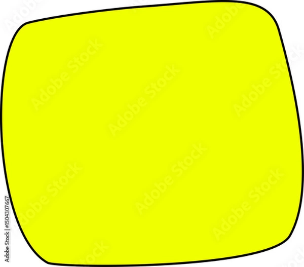 Fototapeta yellow sticky note