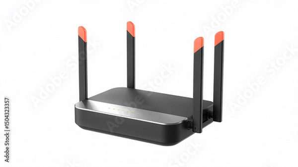 Fototapeta Modern Wireless Router generative ai
