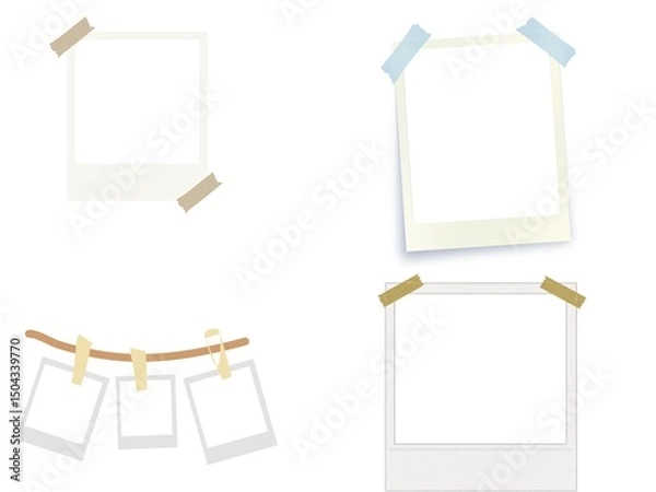 Obraz blank photo frame