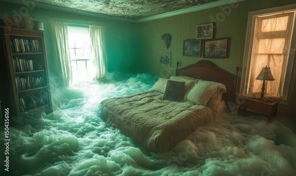 Obraz Submerged Bedroom