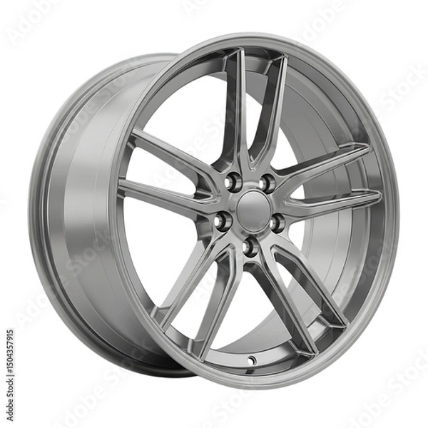 Obraz Silver Alloy Wheels