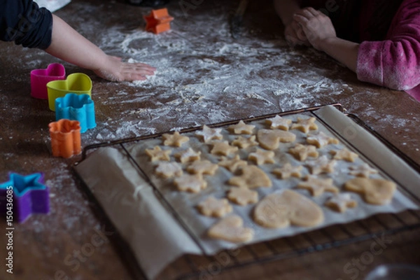 Obraz Préparation de sablés