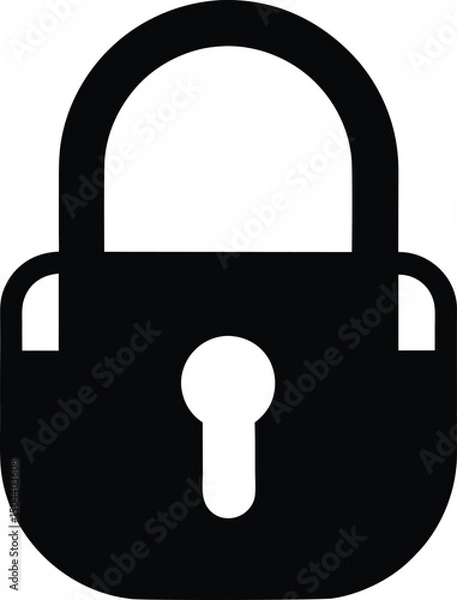 Fototapeta vector lock icon