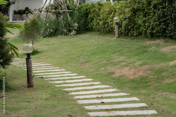 Obraz Architecture, Back Yard, Block Shape, Cement, City