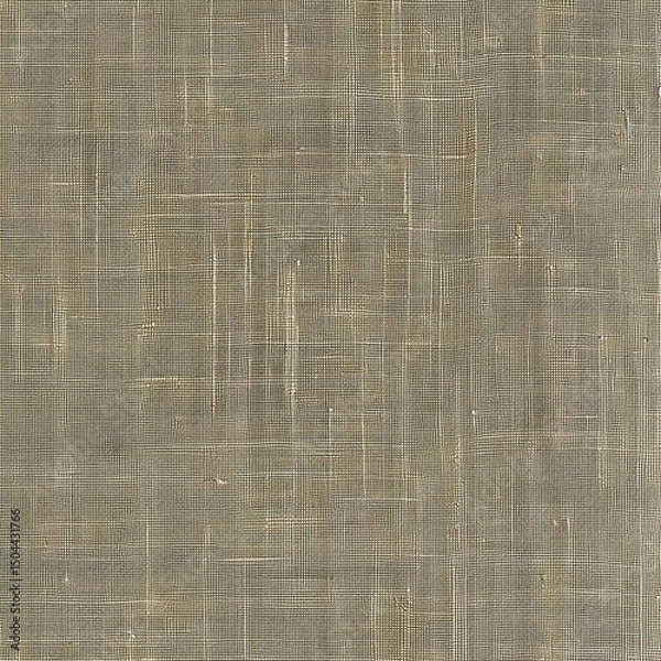 Obraz Neutral Textured Background, Beige Linen Fabric Texture
