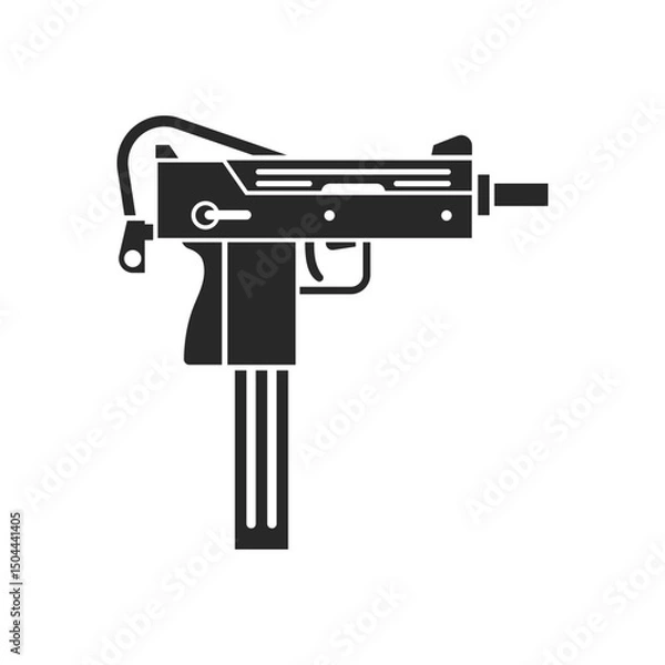 Fototapeta Weapon Icon Elements