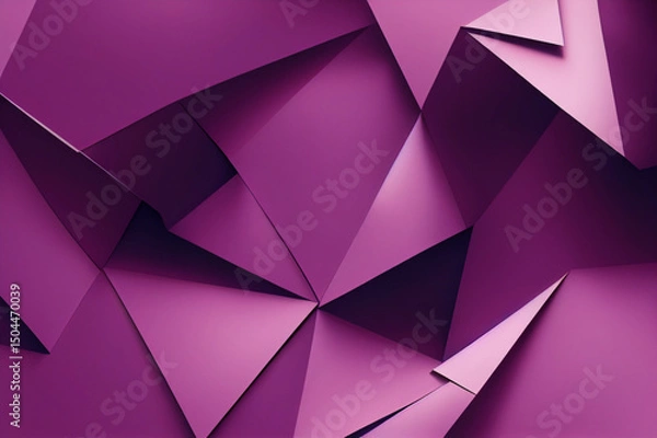 Obraz abstract geometric background. the image generated by ai