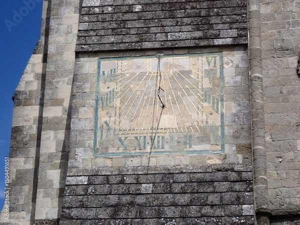 Obraz Sundial on Chichester cathedral 