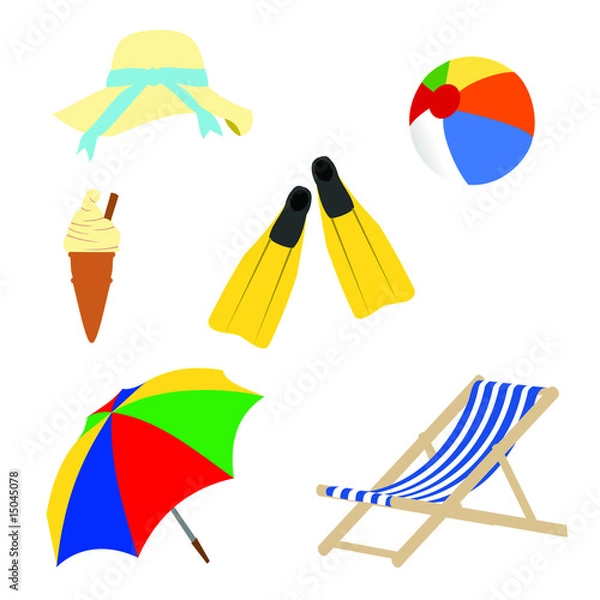 Obraz A day at the beach