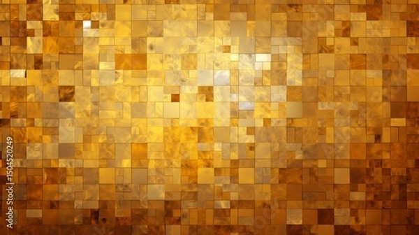 Fototapeta Stunning gold background design, perfect for creating a luxurious and elegant visual appeal.