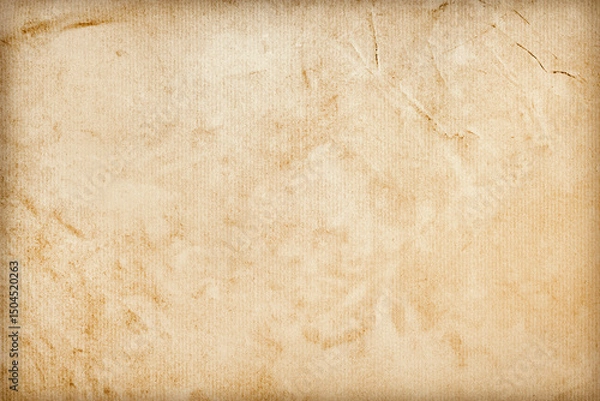 Fototapeta Macro of old wrapping paper, grunge background