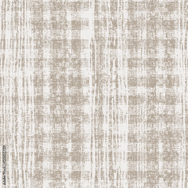 Obraz trendy modern neutral coastal hand drawn print geometric, line stripe abstract watercolor style interior home textile texture pattern fabric  geometric line, stripe triangles seamless pattern design 