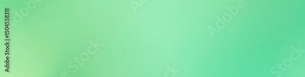Obraz Dreamy zen mint green blurred  background transitioning into aqua and pastel teal for creative projects. Create a lovely ethereal, serene and tranquil backdrop from nature's  colors.
