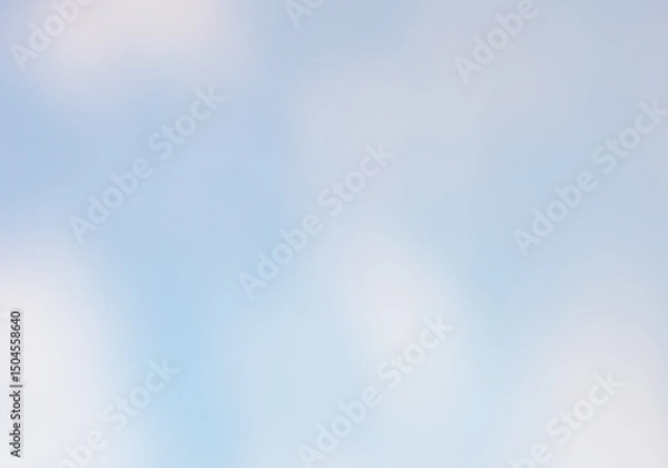 Fototapeta Dreamy Sky blue and white bokeh background for a your next creative project. Create a lovely ethereal, serene and tranquil backdrop for tranquil ambiance