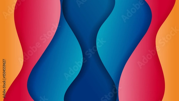 Fototapeta Premium vector background with soft gradient color on background. Eps 10	