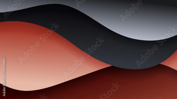 Fototapeta Premium vector background with soft gradient color on background. Eps 10	
