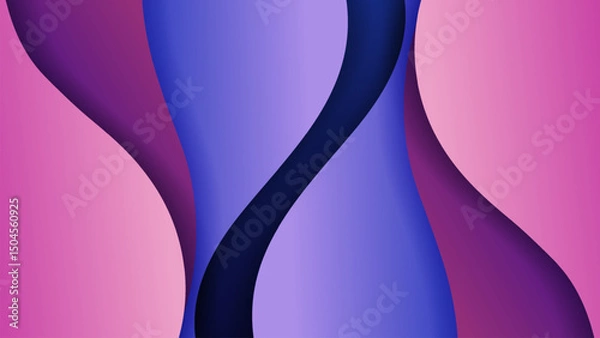 Fototapeta Premium vector background with soft gradient color on background. Eps 10	
