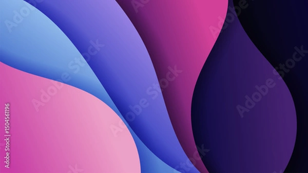 Fototapeta Premium vector background with soft gradient color on background. Eps 10	