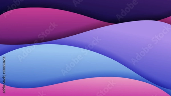 Fototapeta Premium vector background with soft gradient color on background. Eps 10	