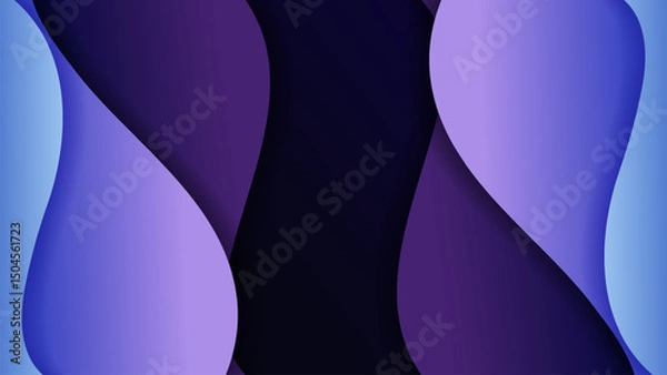 Obraz Premium vector background with soft gradient color on background. Eps 10	