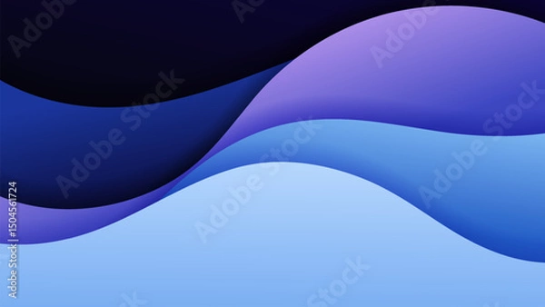 Fototapeta Premium vector background with soft gradient color on background. Eps 10	
