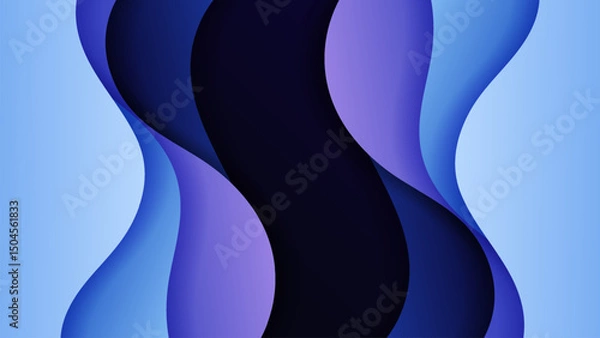 Fototapeta Premium vector background with soft gradient color on background. Eps 10	