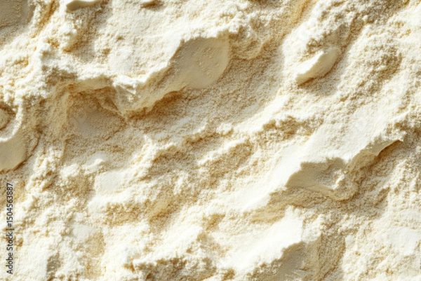 Obraz Close up of Wheat flour