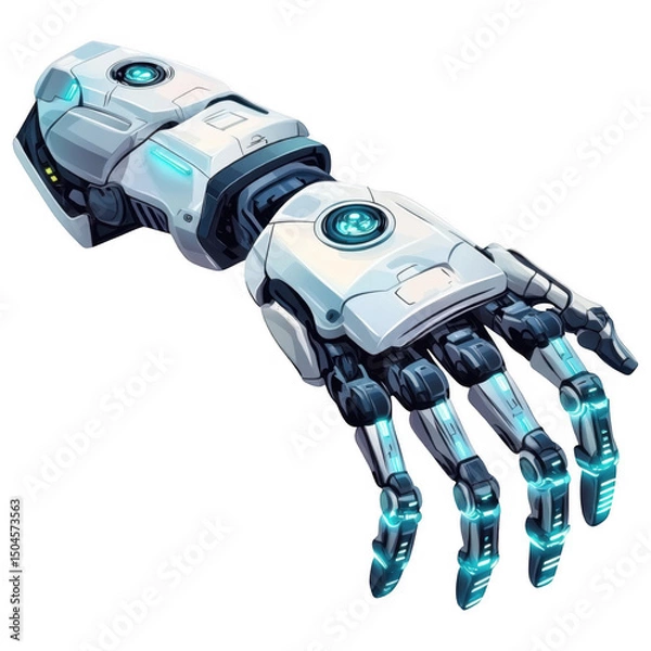 Obraz Advanced Robotic Arm and Hand Prosthetic