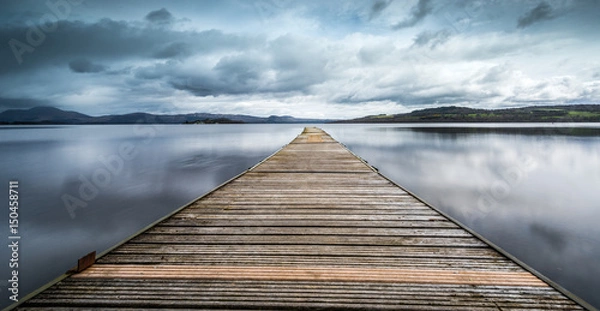Obraz Molo w Loch Lomond