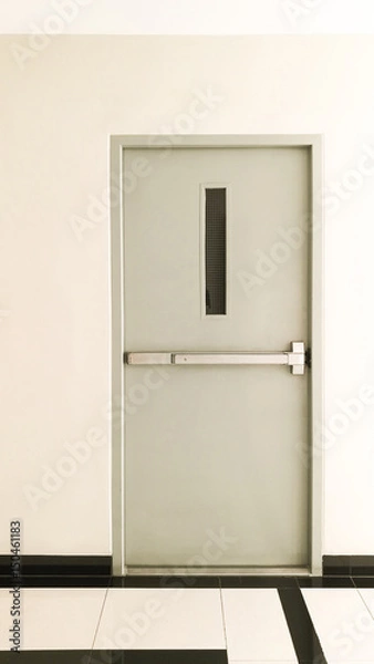 Fototapeta Fire exit door