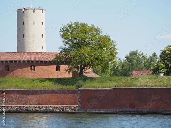 Obraz Twierdza nad rzeką