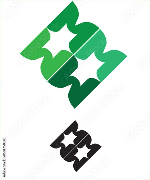 Obraz Modern Minimal Logo Design, Creative Logo for Branding, Editable single and clean logos	