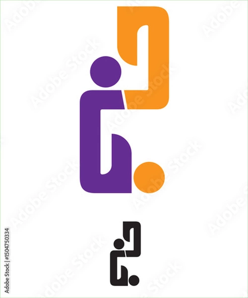 Obraz Modern Minimal Logo Design, Creative Logo for Branding, Editable single and clean logos	