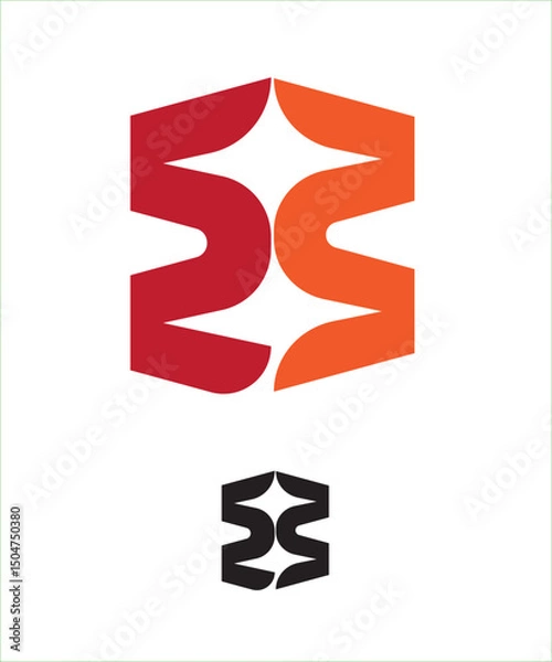 Obraz Modern Minimal Logo Design, Creative Logo for Branding, Editable single and clean logos	