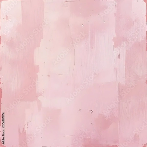 Obraz Soft pink abstract background with delicate brush strokes