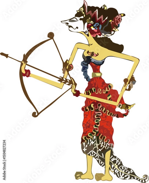 Obraz wayang kulit