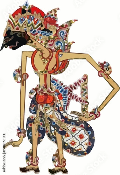 Obraz wayang kulit