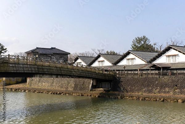 Fototapeta 対岸の山居倉庫