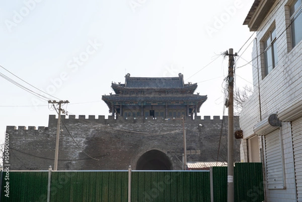 Obraz South City Gate of Dingzhou