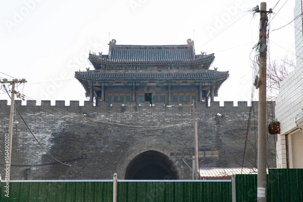 Obraz South City Gate of Dingzhou