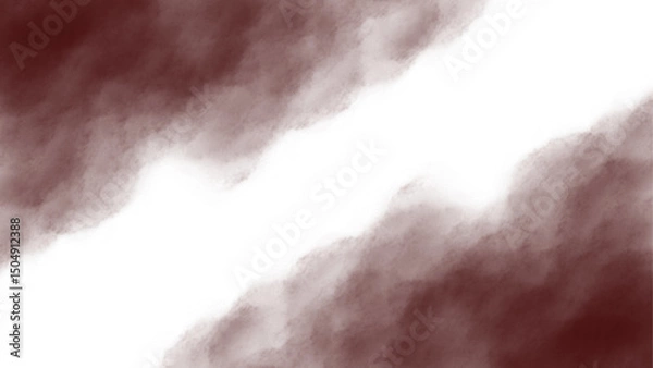 Fototapeta Blood red clouds. Clouds with transparent background of blood red color. Bottomless clouds. Clouds PNG. Cloud frames loose clouds and backgrounds with cloud textures with transparencies.